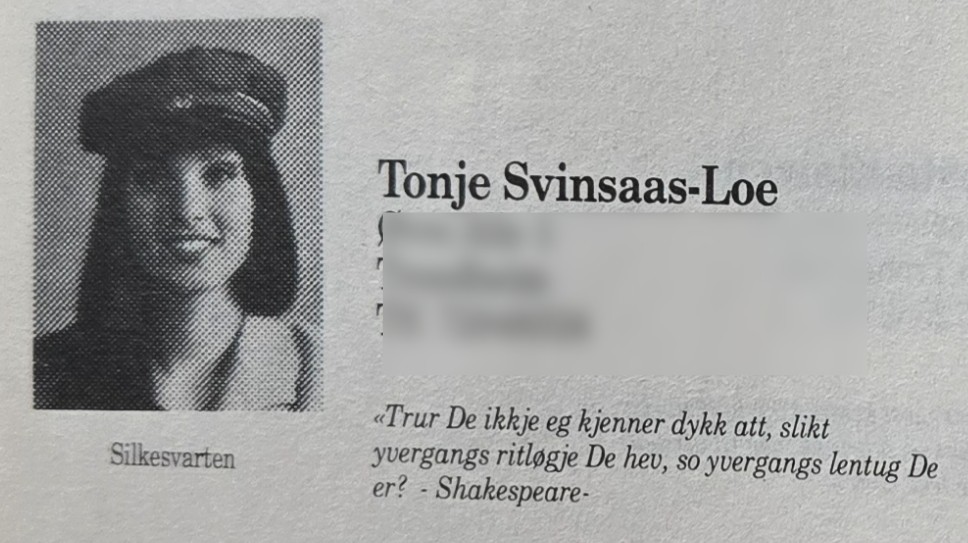 Tonje Svinsaas-Loe
