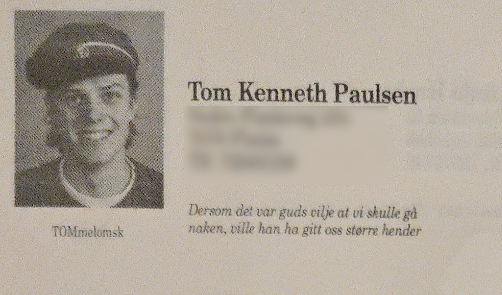 Tom Kenneth Paulsen